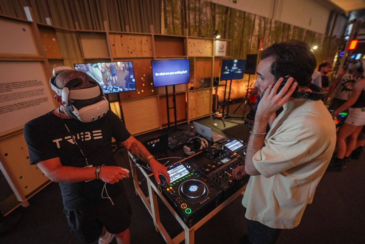 Una instalación en el Sónar +D 2025.