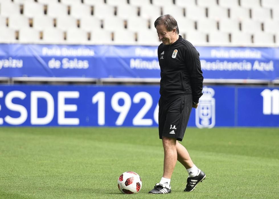 Entrenamiento del Oviedo