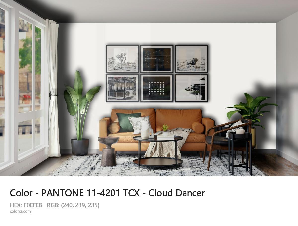 Cloud Dancer, el blanco Pantone 2026 que llenará los hogares de calma y luz
