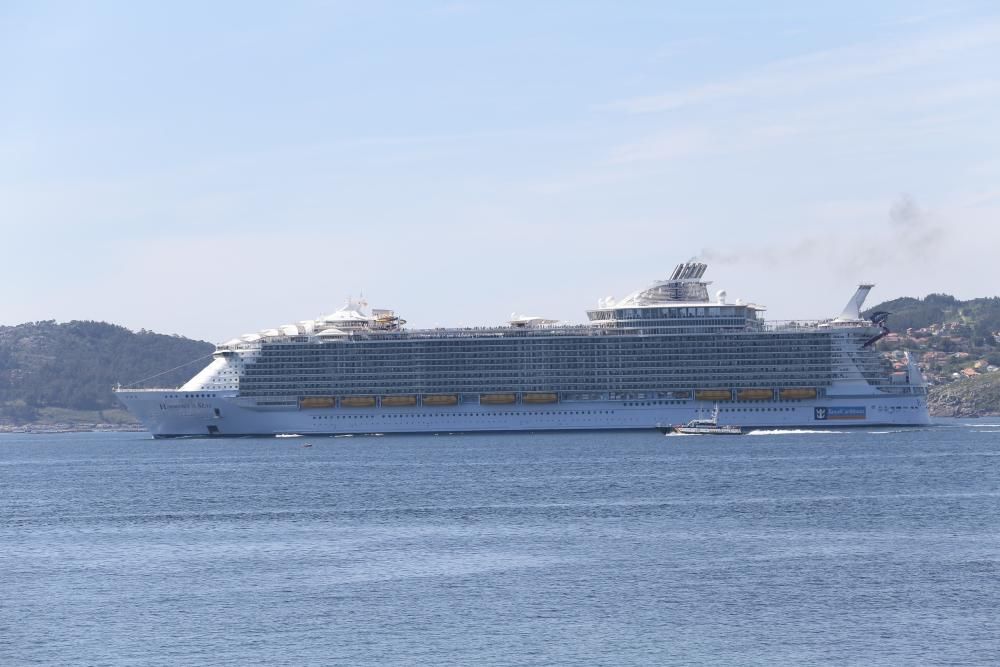 Vigo, lleno de cruceristas