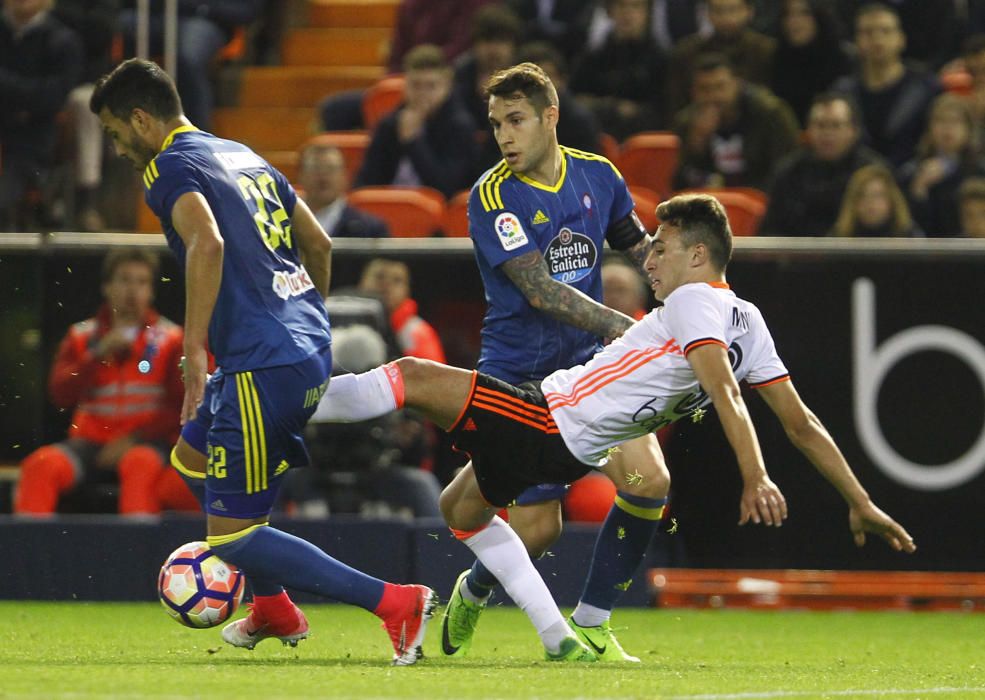 Valencia - Celta de Vigo, en imágenes