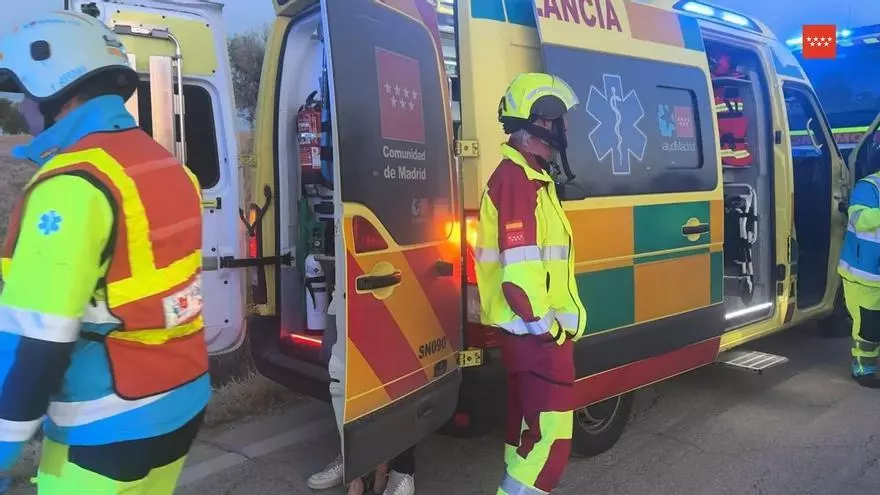 Un joven de 21 años muere en un accidente de furgoneta en la M-404, en Chinchón