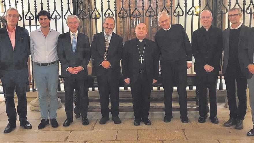 Crónica social compostelana | Cena en honor de Alfred Sonnenfeld, neurobiólogo