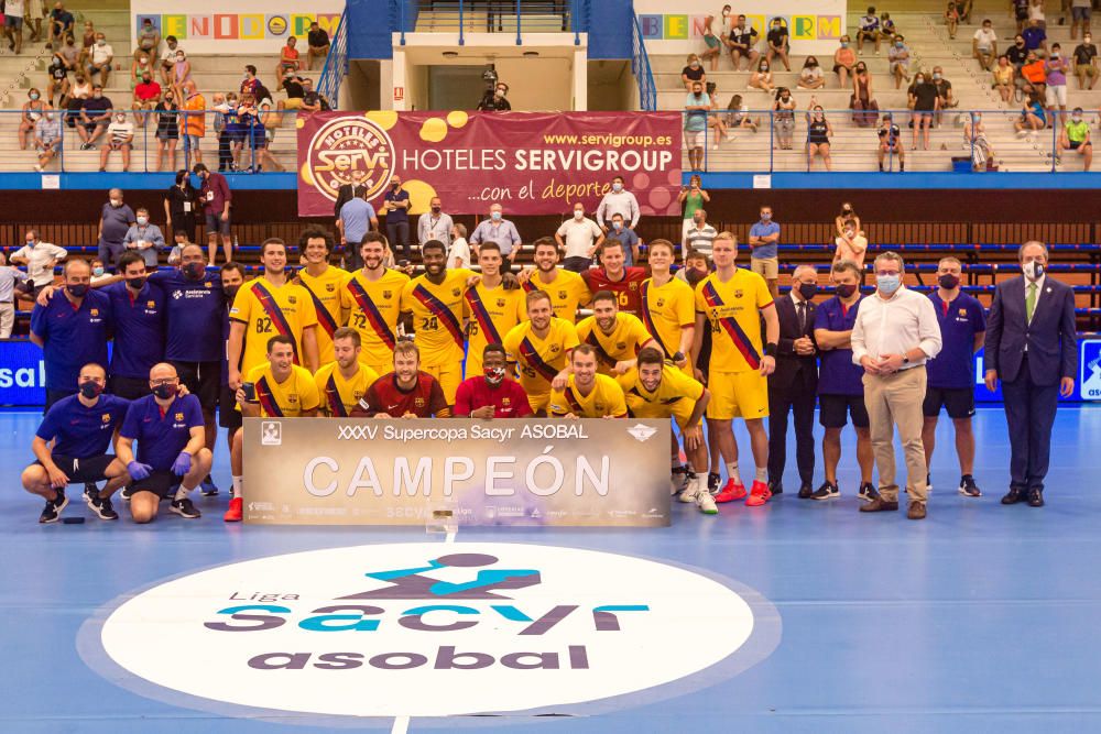 Los azulgranas imponen el rodillo desde el inicio en el Palau l'Illa y levantan su 23º título en el retorno de la competiciónj