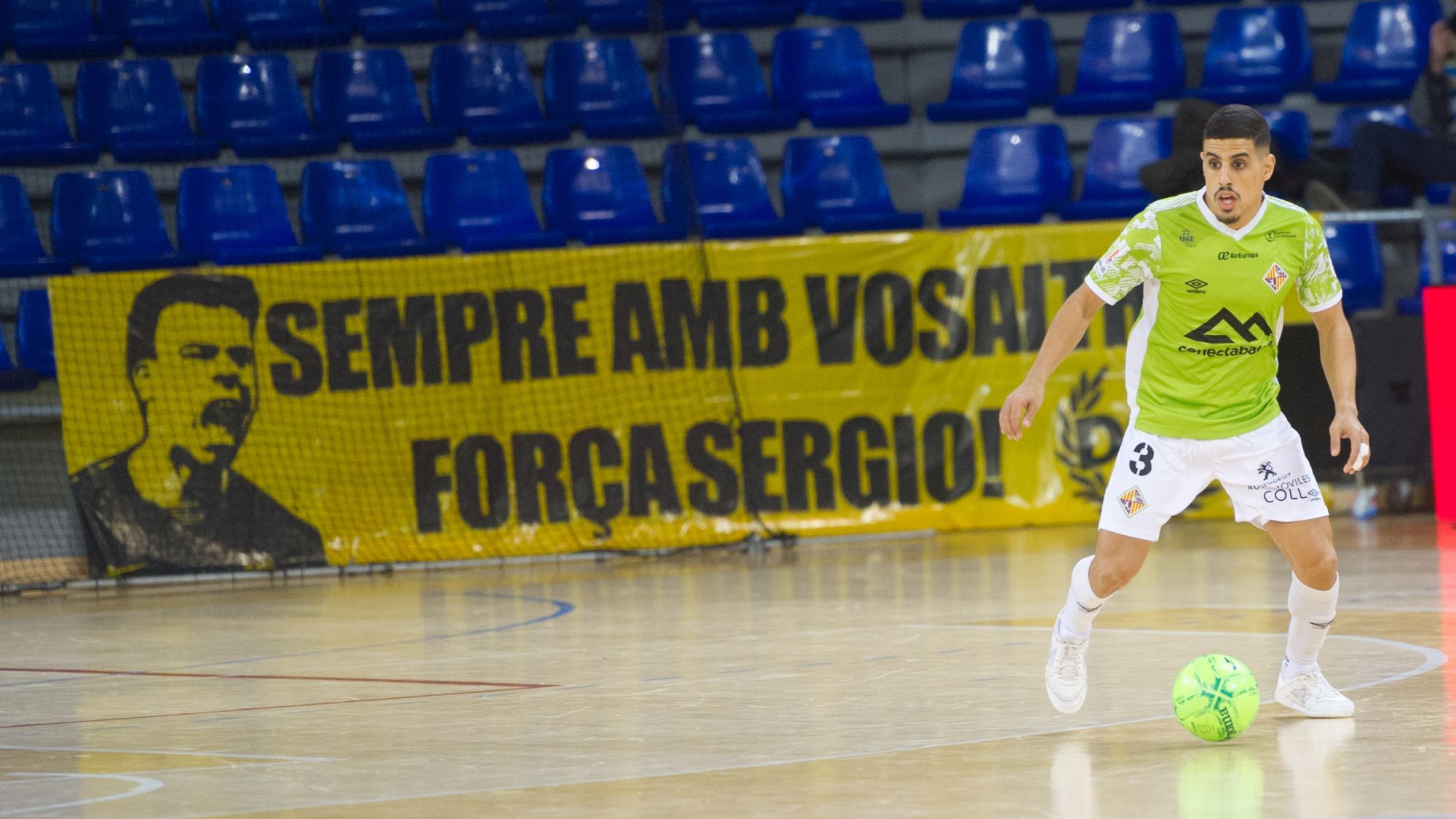 El Palma Futsal pierde en su visita al Palau Blaugrana