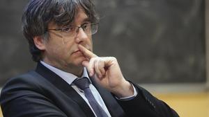 Carles Puigdemont, en Dublín, en enero del 2019.