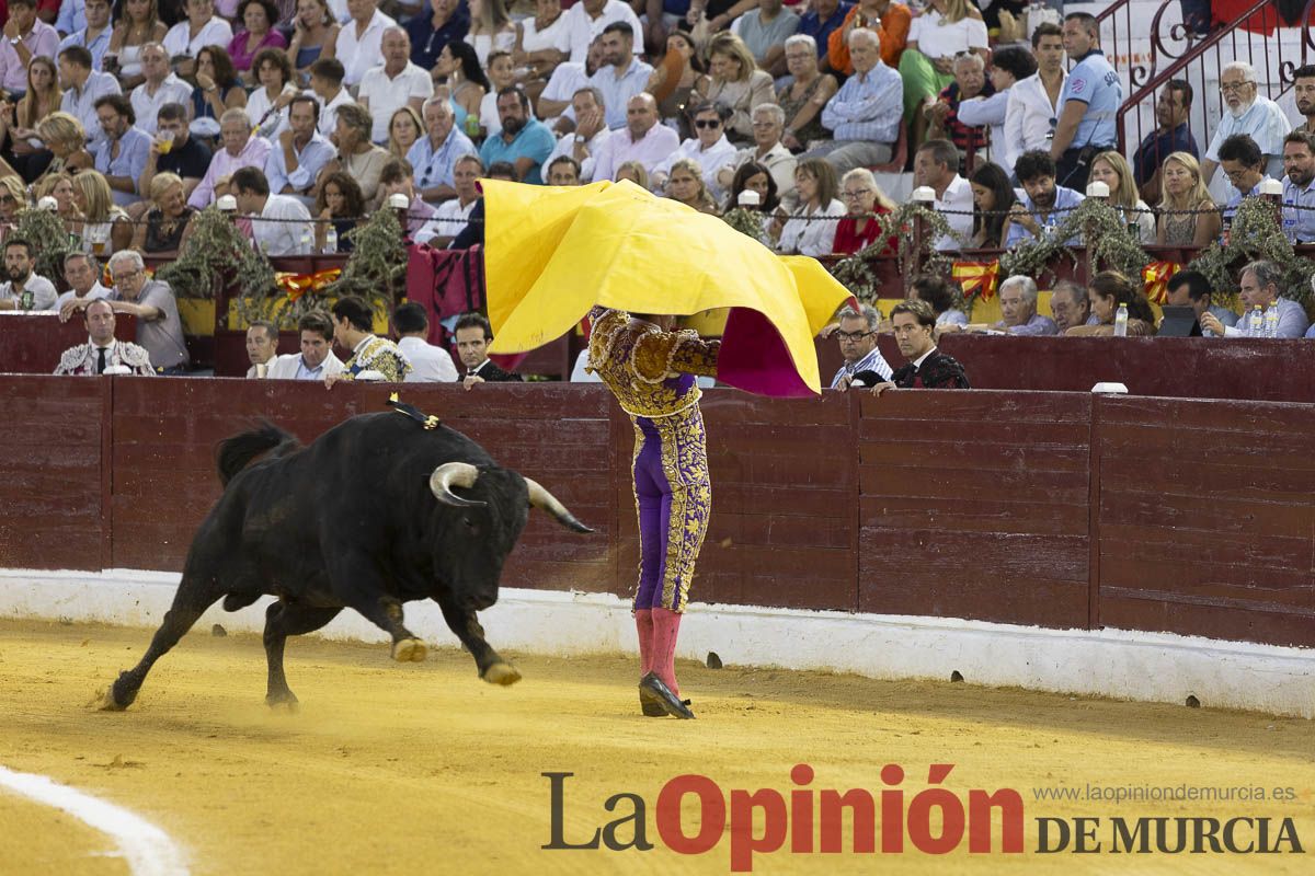 Tercer festejo de la Feria Taurina de Murcia (Talavante, Paco Ureña y Roca Rey), en imágenes