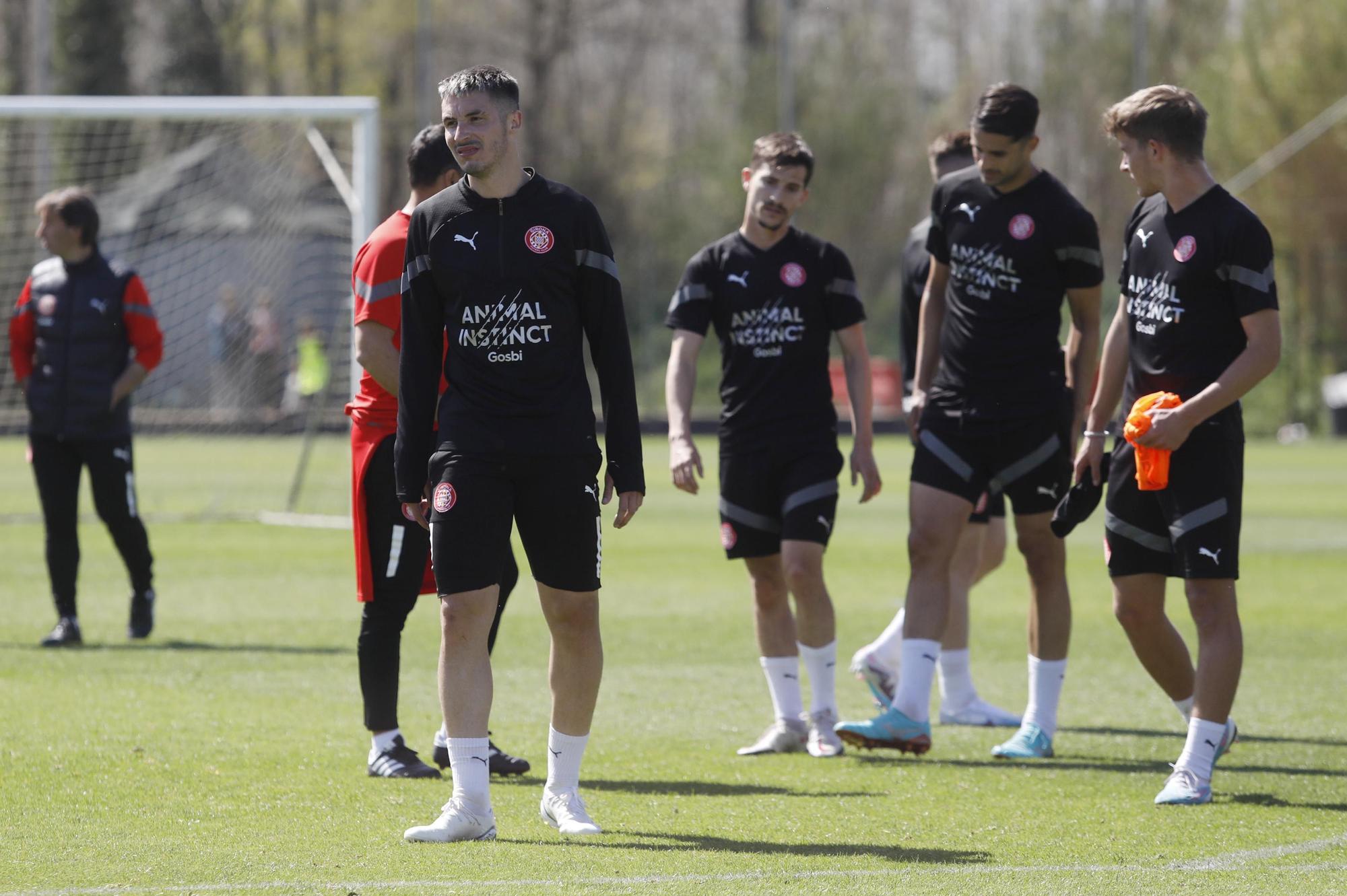 Entrenament de portes obertes del Girona FC