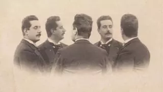 Una exposición para descubrir al Puccini que jugaba a pintor y a reportero a través de la fotografía