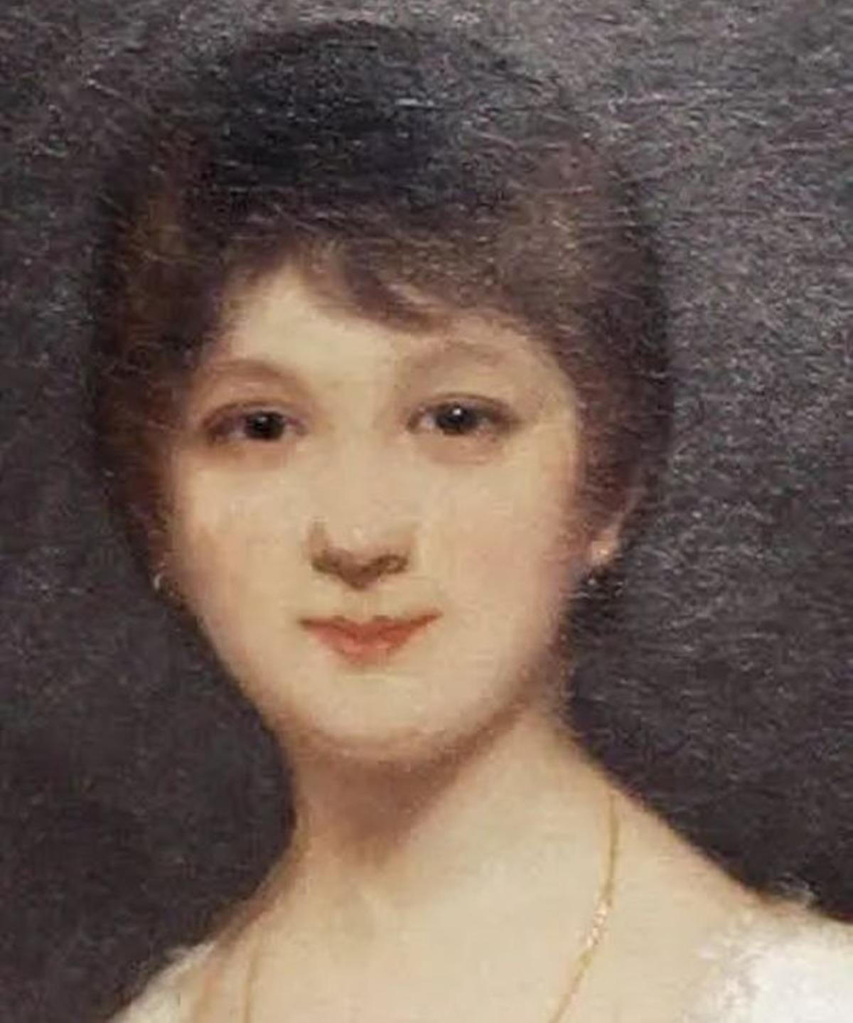 Jane Austen, a la fotografia del fulletó de la biblioteca de Can Ventosa. | DI