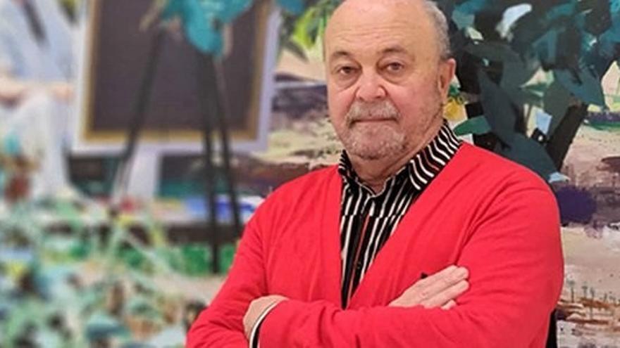 El pintor Alfonso Albacete ingresa este domingo en la Real Academia de Bellas Artes