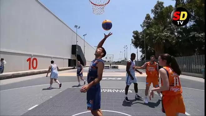 Así se juega al baloncesto en el 3x3 olímpico