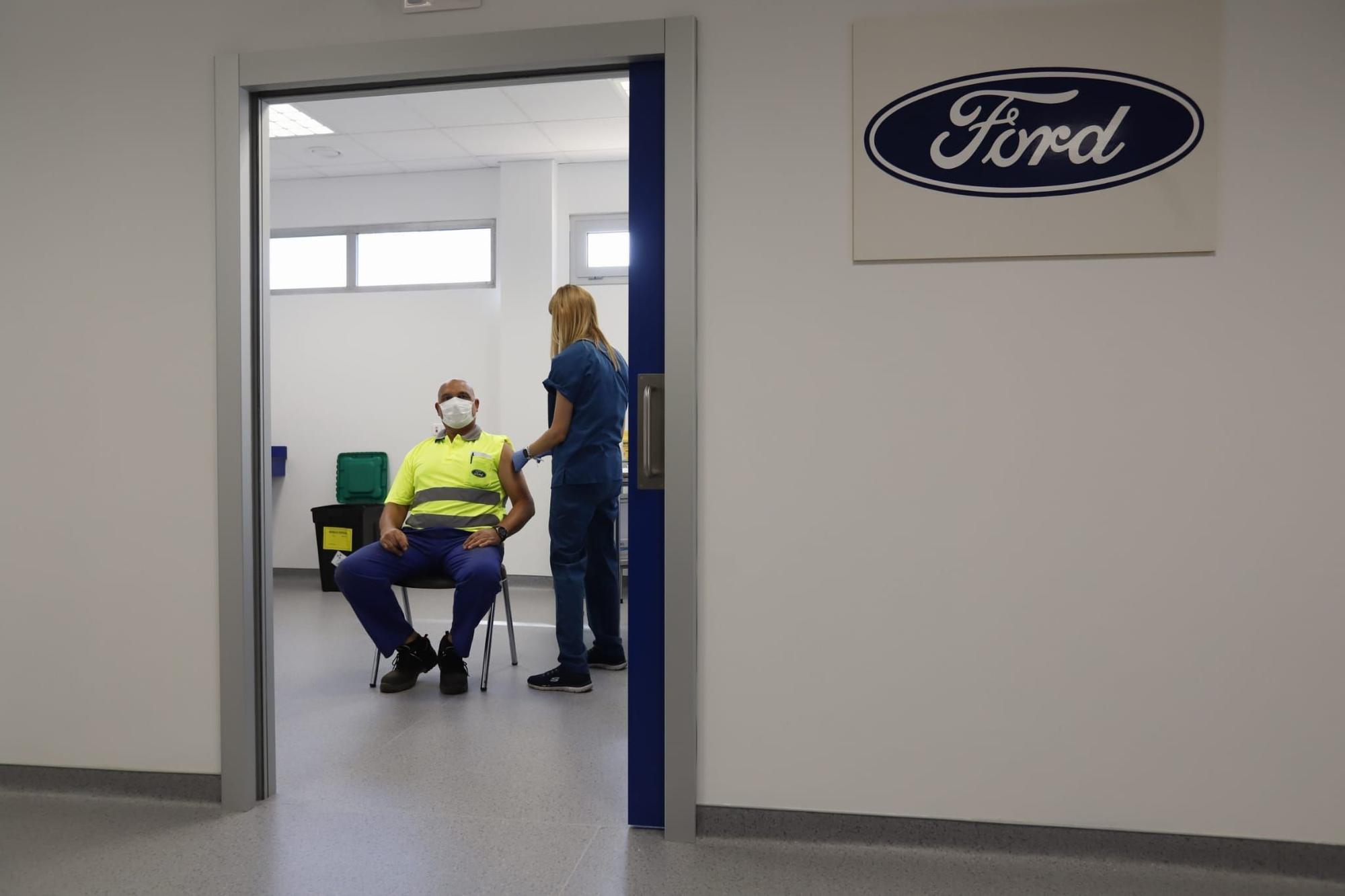 Empieza la vacunación en Ford Almussafes