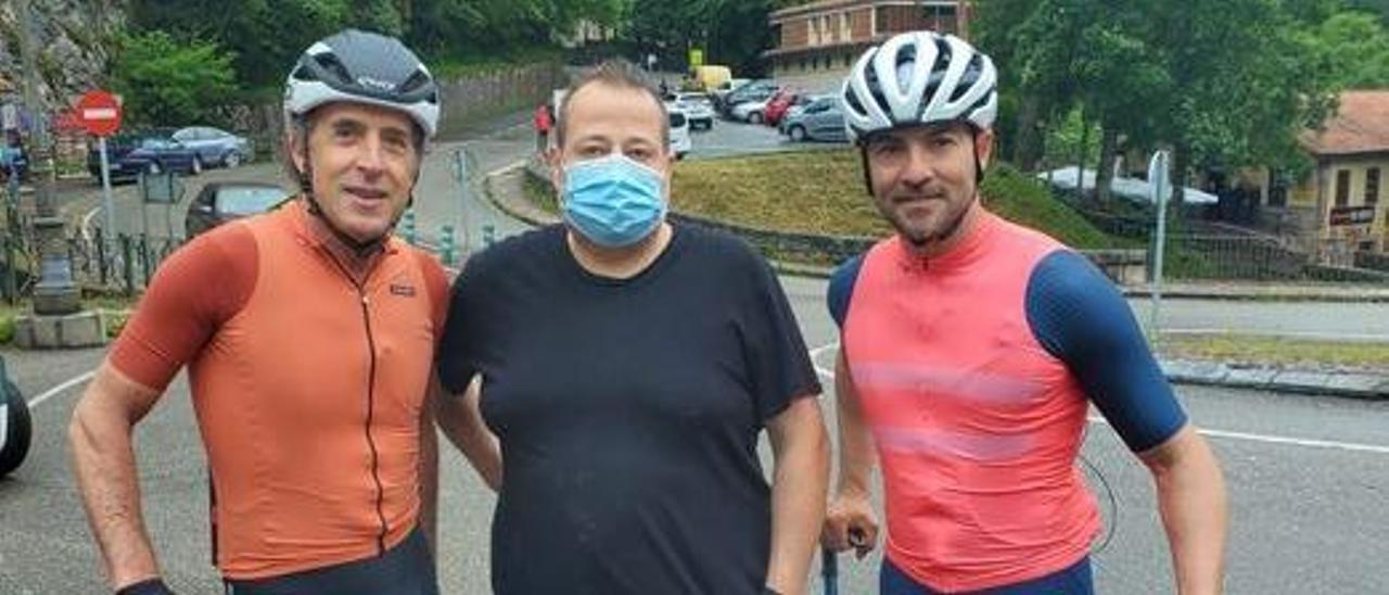 VÍDEO: David Bisbal recuerda en Asturias su pasado ciclista