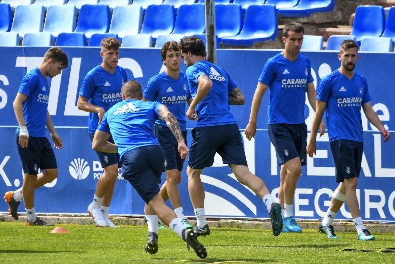 Entrenamiento del Real Zaragoza