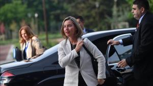 Federica Mogherini, jefa de la diplomacia europea. 