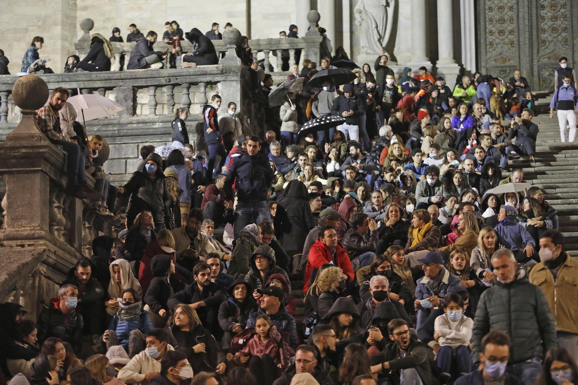 Actuació dels Marrecs de Salt a la catedral per les Fires de Girona