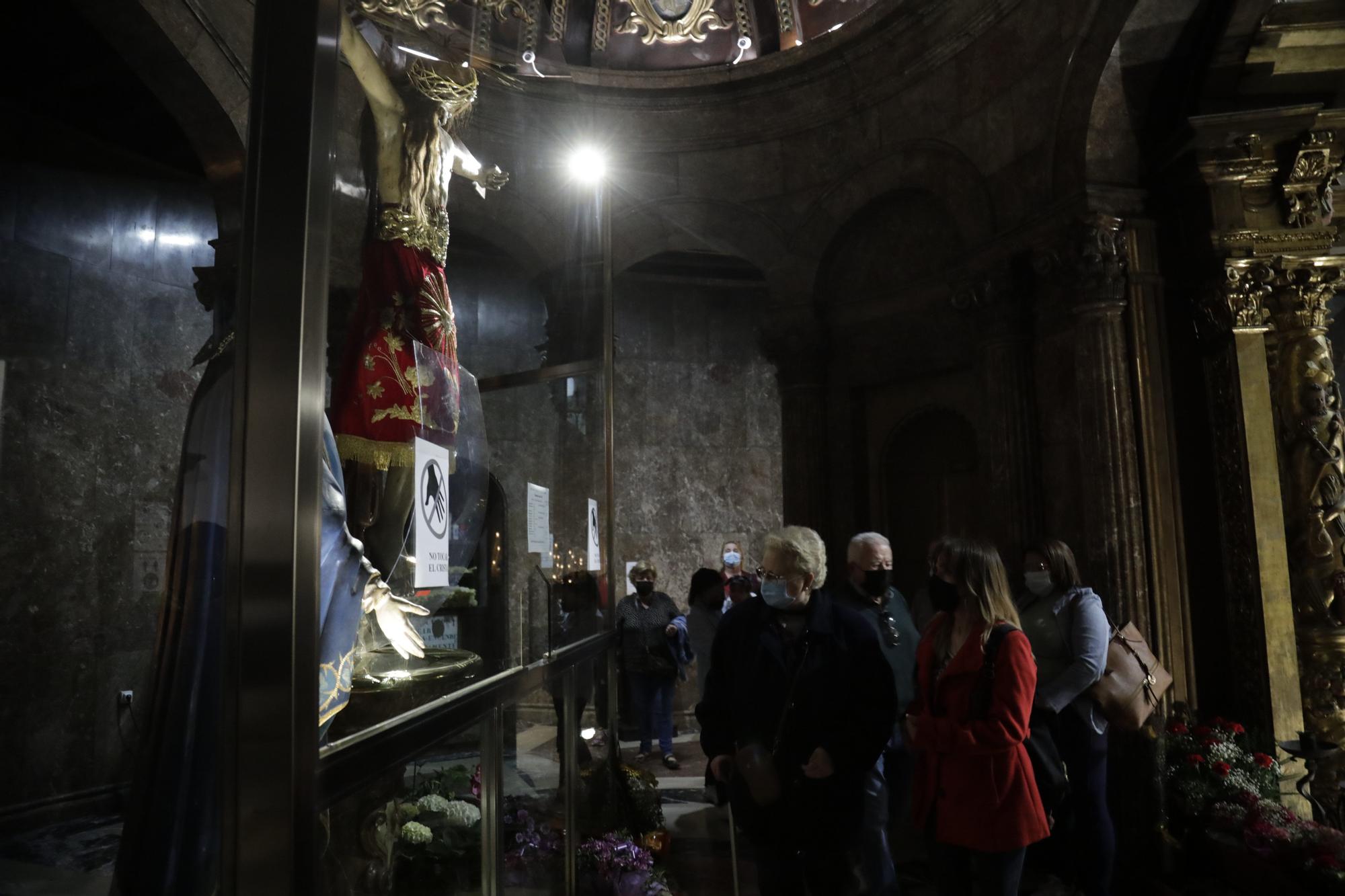 Otro año sin el Davallament del  Crist de la Sang, aunque con aforo limitado