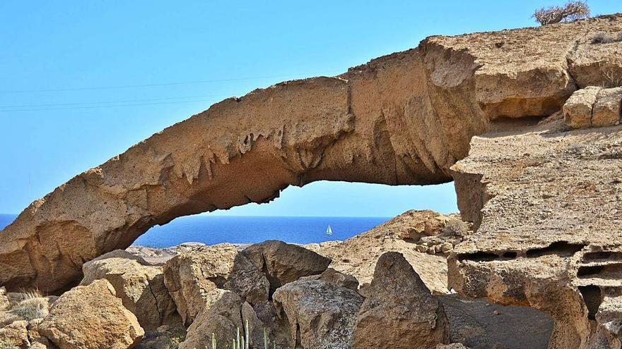 Arico plantea que el Arco  de Tajao sea espacio natural protegido