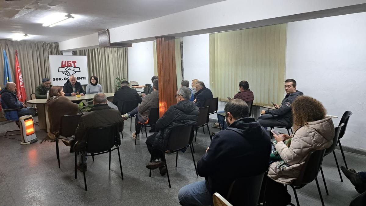 Un momento de la celebración del congreso en Cangas del Narcea.