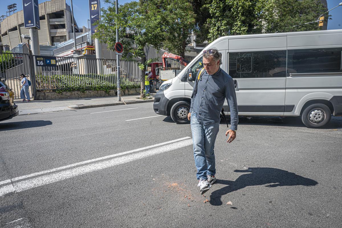 Los camiones toman el Camp Nou: empiezan las obras del estadio