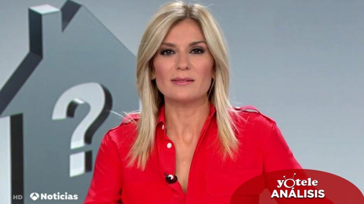 Sandra Golpe en 'Antena 3 Noticias'