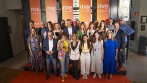 Los profesionales asistentes a la temporada 2023-2024 de RTVE Catalunya.