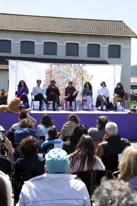 Acto de Podemos con Íñigo Errejón en La Felguera