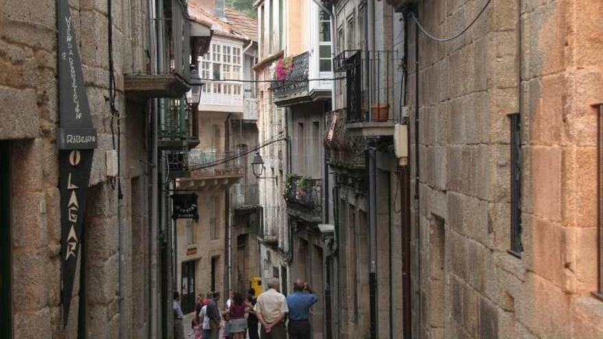 Casco histórico de Ribadavia. // I. Osorio