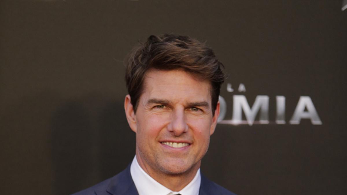 Tom Cruise en el estreno de &quot;La Momia&quot; en Madrid