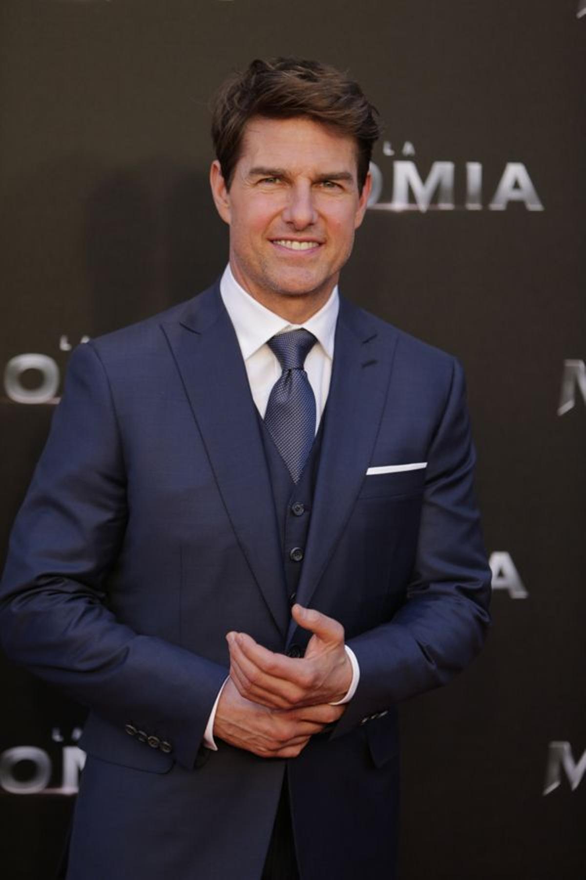 Tom Cruise en el estreno de &quot;La Momia&quot; en Madrid