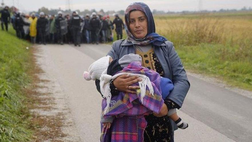 Mujeres refugiadas en peligro