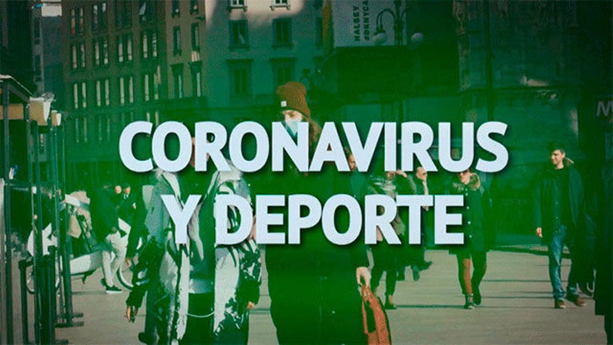 El deporte mundial se enfrenta al coronavirus con todos sus medios