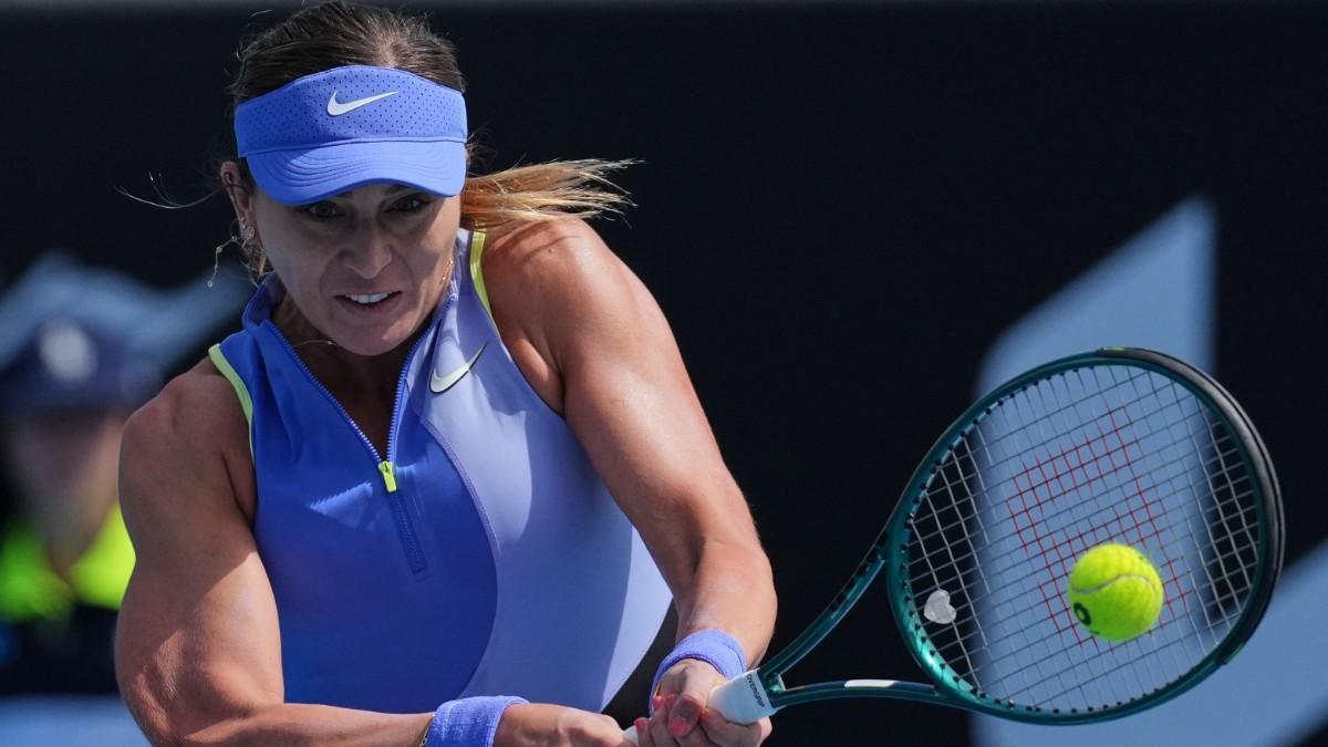 Paula Badosa cae en el Open de Australia