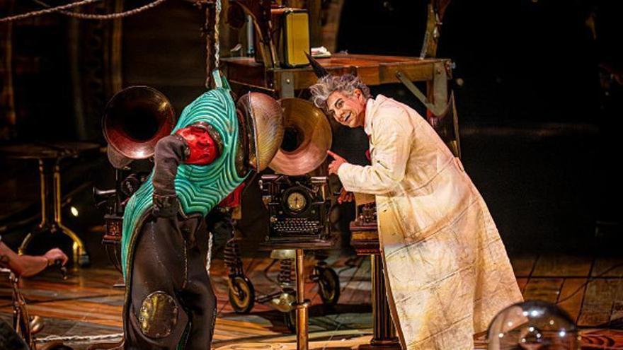 Dentro de KURIOS, la máquina del asombro del Circo del Sol que llega este verano a Alicante