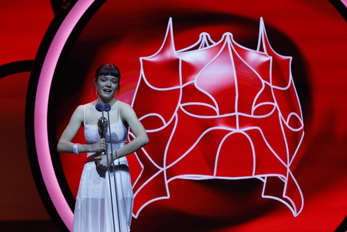 La igualadina Llúcia Garcia va ser guardonada amb el premi a la Millor interpretació revelació