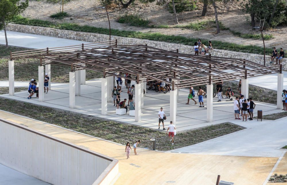 Así es el nuevo parque del barrio de Foietes en Benidorm