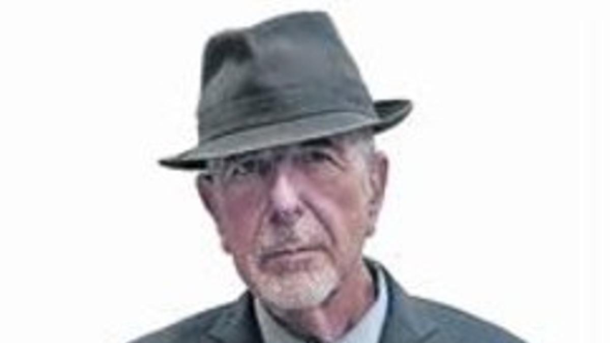 Leonard Cohen, en la foto que ilustra la carátula del nuevo disco.