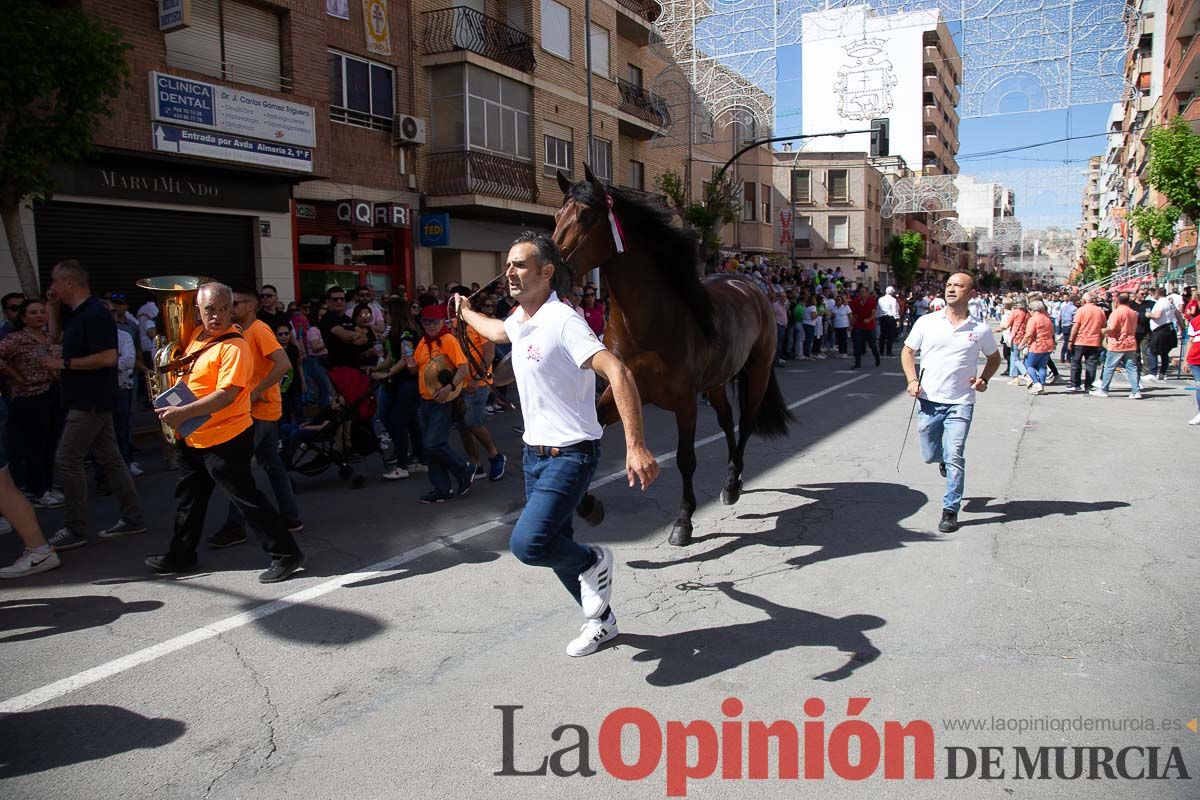 Pasacalles caballos del vino al hoyo