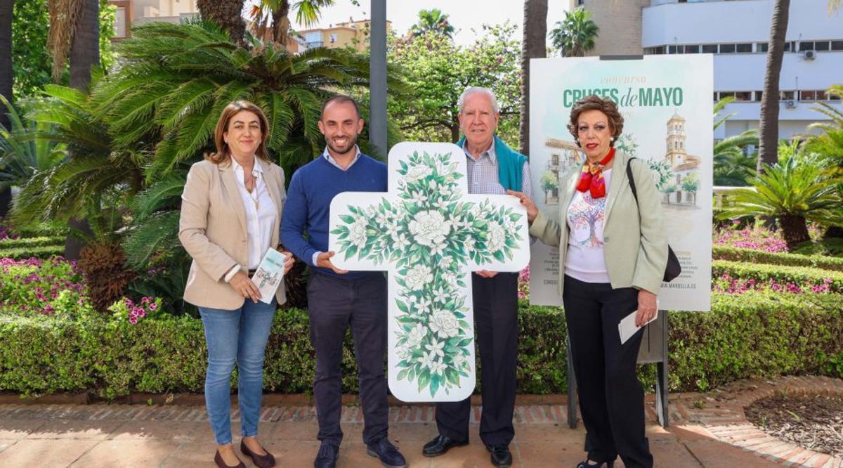 Presentación, este miércoles, del programa de actividades de las Cruces de Mayo en Marbella.
