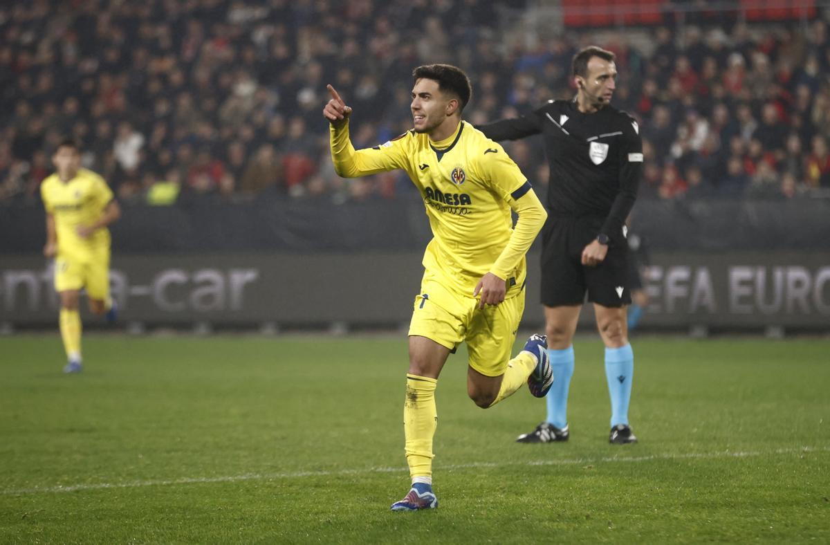 Rennes - Villarreal | El gol de Ilias Akhomach