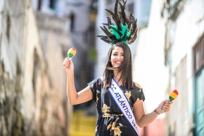 LAS PALMAS DE GRAN CANARIA. Candidata a Reina del Carnaval LPGC 2019 Adela Corujo Concepción