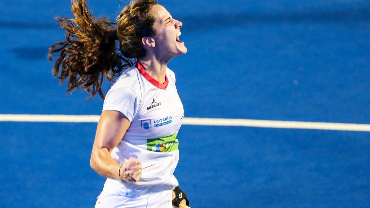 La jugadora valenciana de hockey hierba Lola Riera afirmó que su intención de disputar sus terceros Juegos Olímpicos