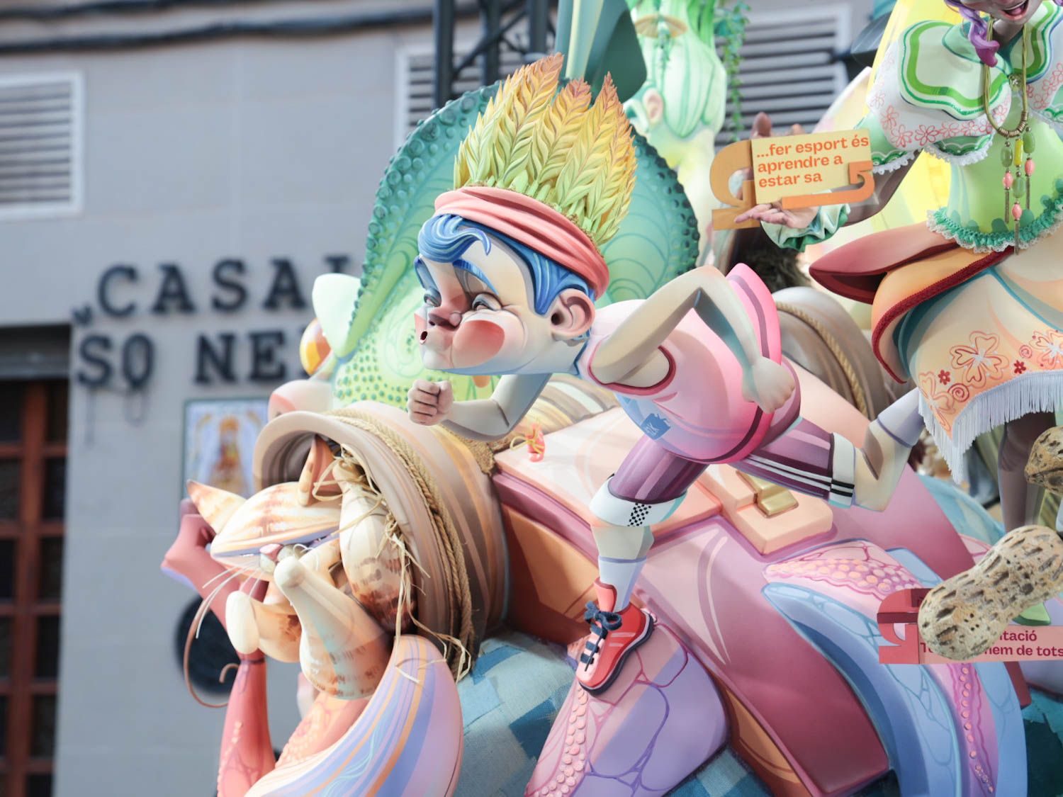 Falla infantil de Convento Jerusalén-Matemático Marzal.