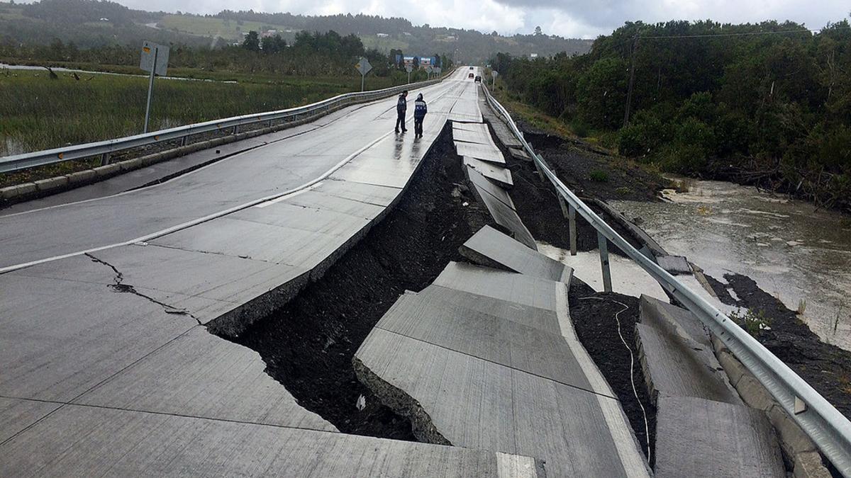 Terremoto en Chile.