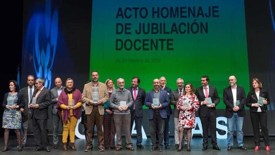 Homenaje a los maestros jubilados