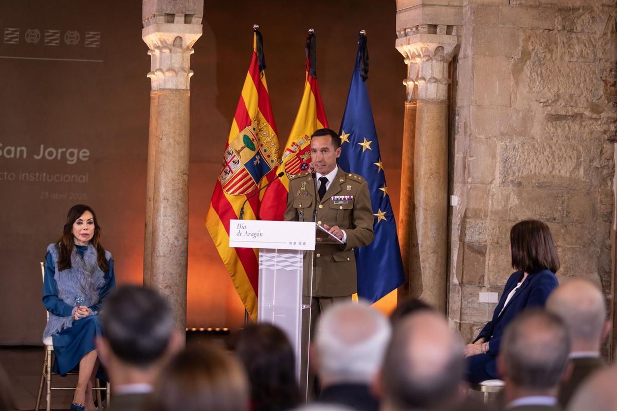 En imágenes | Acto institucional por el Día de Aragón en La Aljafería En imágenes | Acto institucional por el Día de Aragón en La Aljafería