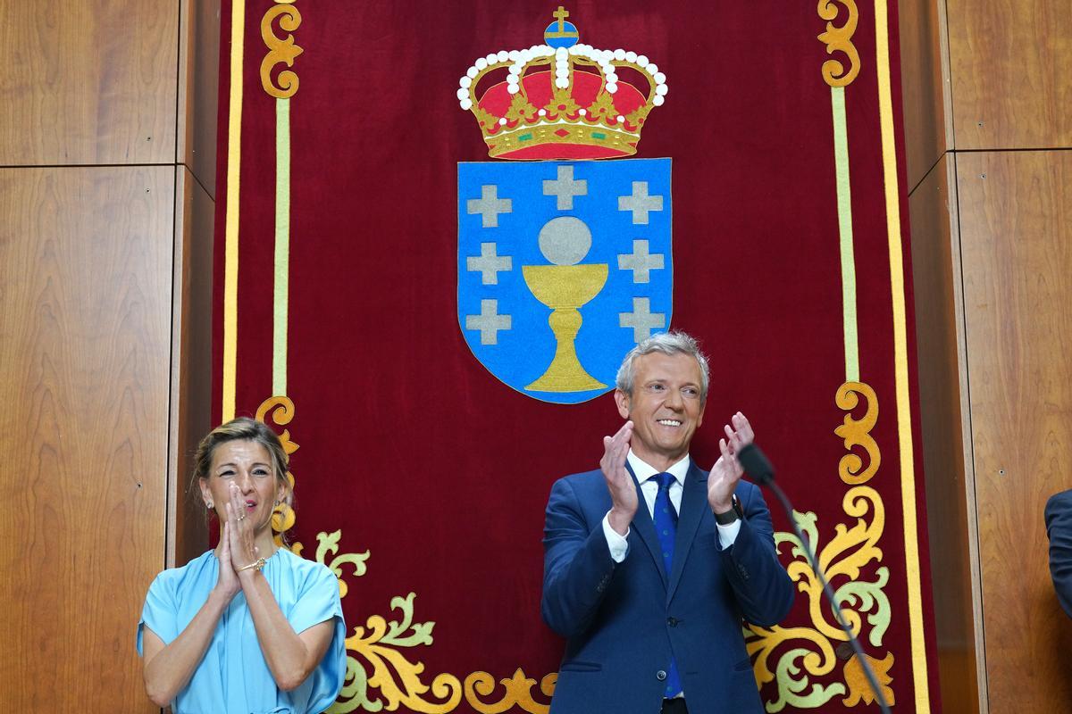 Así fue la toma de posesión de Alfonso Rueda como presidente de la Xunta
