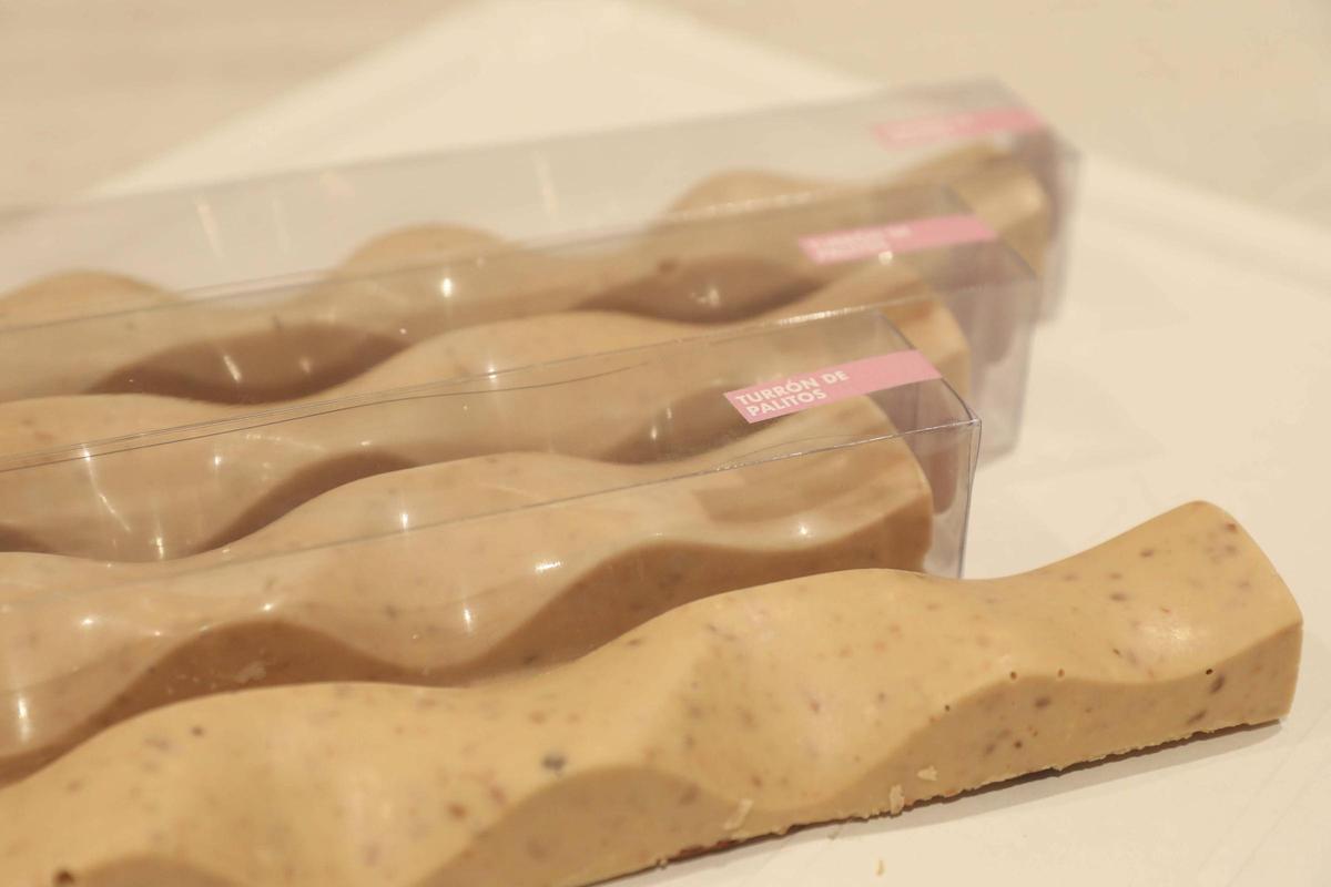 Barra de turrón de palitos