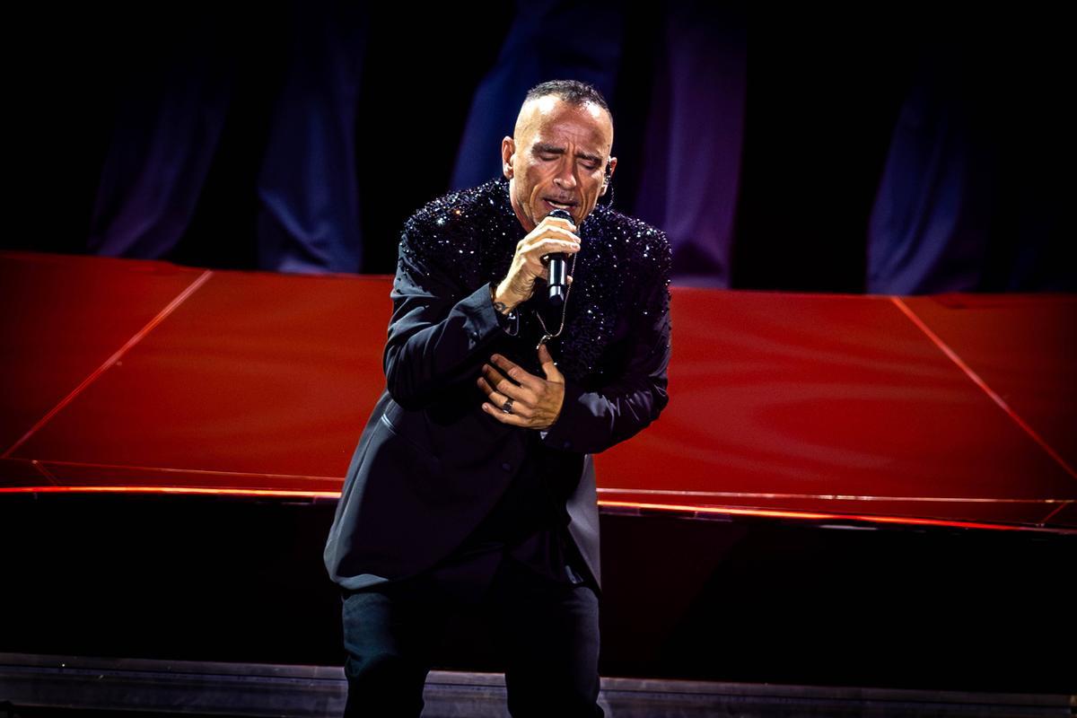 Eros Ramazzotti en el Palau Sant Jordi.